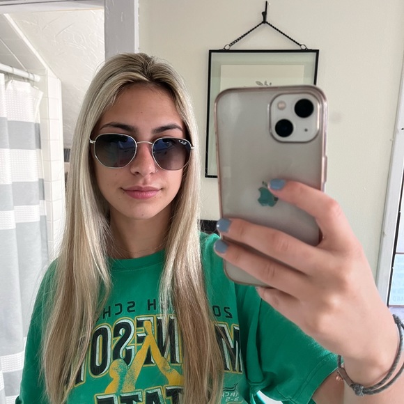 Ray-Ban Hexagonal Flat Lenses Sunglasses - Picture 2 of 11